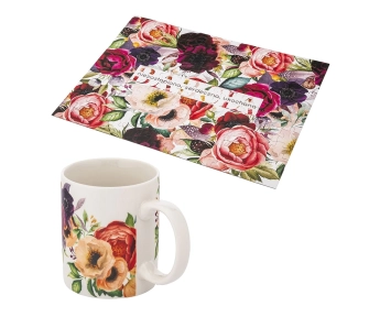 Zestaw prezentowy Altom Design New Bone China z puzzlami 350ml