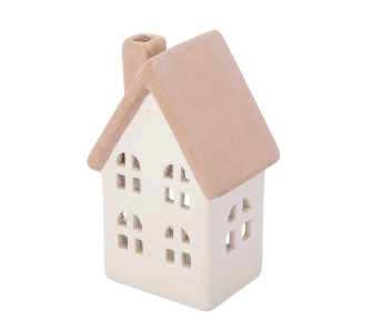 Świecznik Altom Design Domek 1701001284 Biały