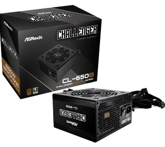 Zasilacz ASrock Challenger CL-650B 650W 80+ Bronze Czarny