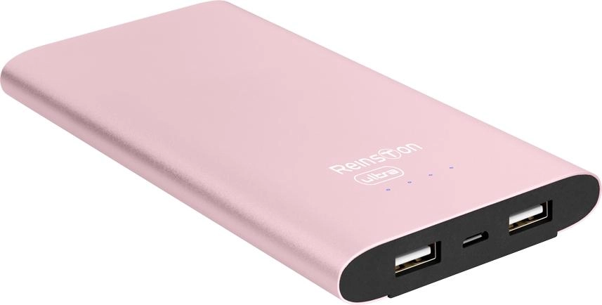 Powerbank Reinston Ultra 10000 mAh EPB005 Różowy