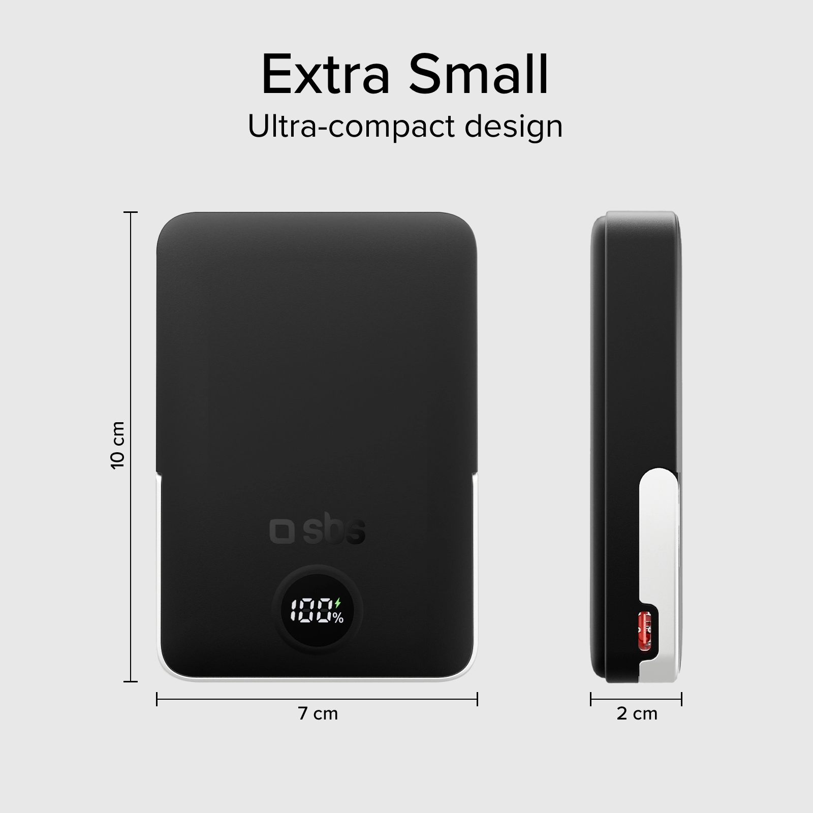 Powerbank SBS TEBB10000MAGSTAND Mag Stand Power Bank 10000mAh PD20W