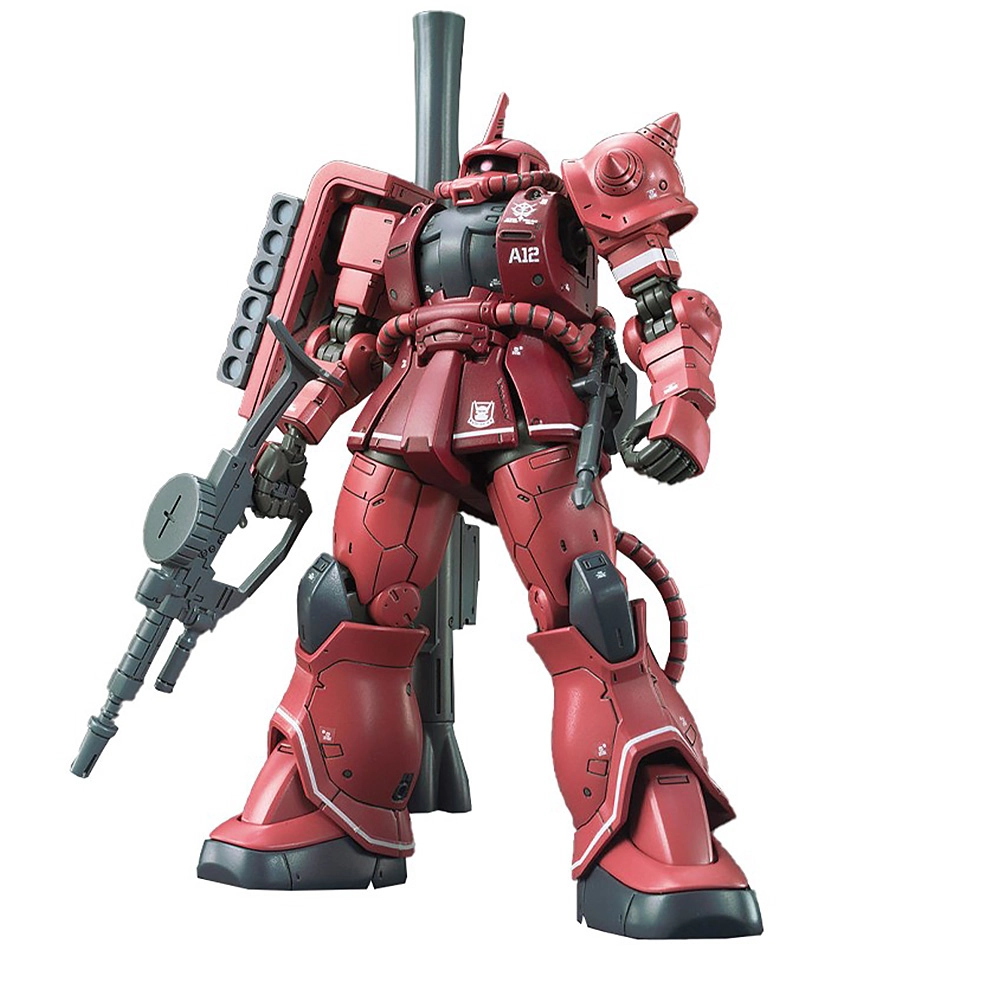 Model do składania Bandai HG 1/144 MS-06S ZAKU II (Red Comet Ver.)