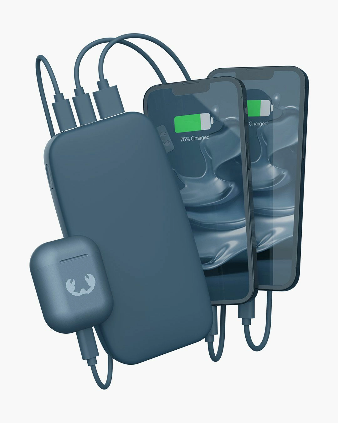 Inwerter solarny Fresh 'n Rebel 24000 mAh Power Delivery USB-C 20W Niebieski