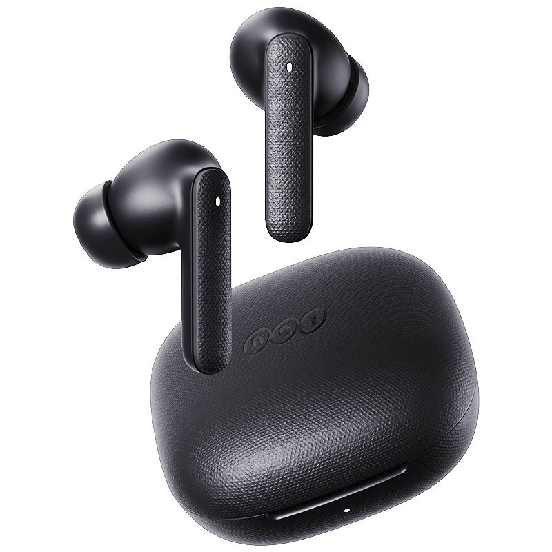 Słuchawki bezprzewodowe QCY Buds T43 Dokanałowe Bluetooth 5.3 Funkcje AI Szary