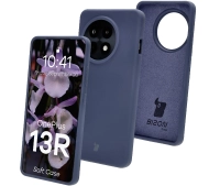 Bizon Silikonowe Soft do OnePlus 13R Granatowy