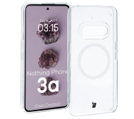 Bizon CrystalO z MagSafe do Nothing Phone 3a Przezroczysty