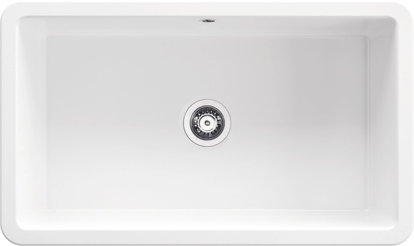 Zlewozmywak Deante Lumi ZCU_610D Ceramiczny Biały