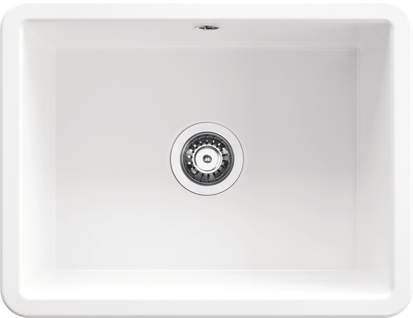 Zlewozmywak Deante Lumi ZCU_610C Ceramiczny Biały