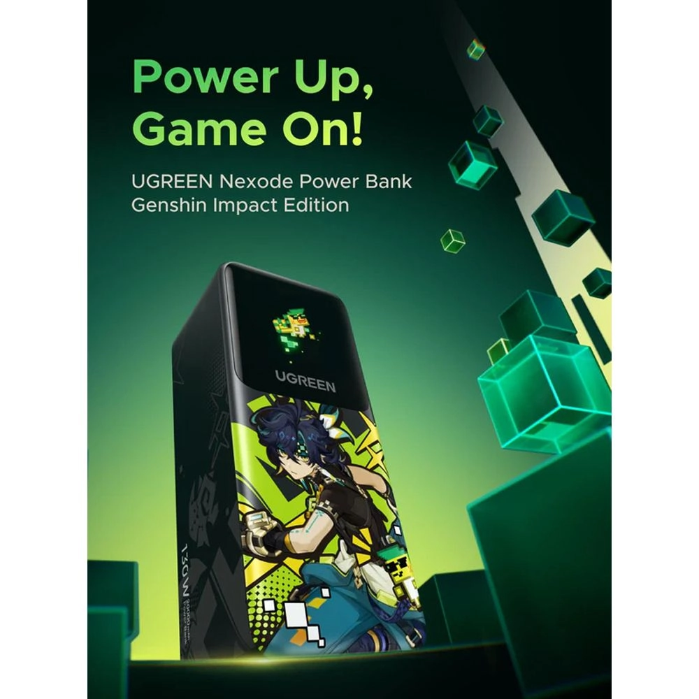Powerbank UGREEN Nexode PB721 20000mAh 130W Genshin Impact Series