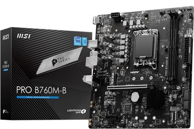 Płyta główna MSI PRO B760M-B DDR4
