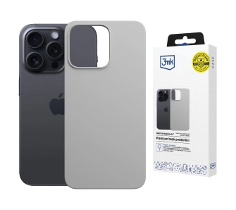 Etui 3mk Hardy MagSilicone Natural Titanium do iPhone 16 Pro