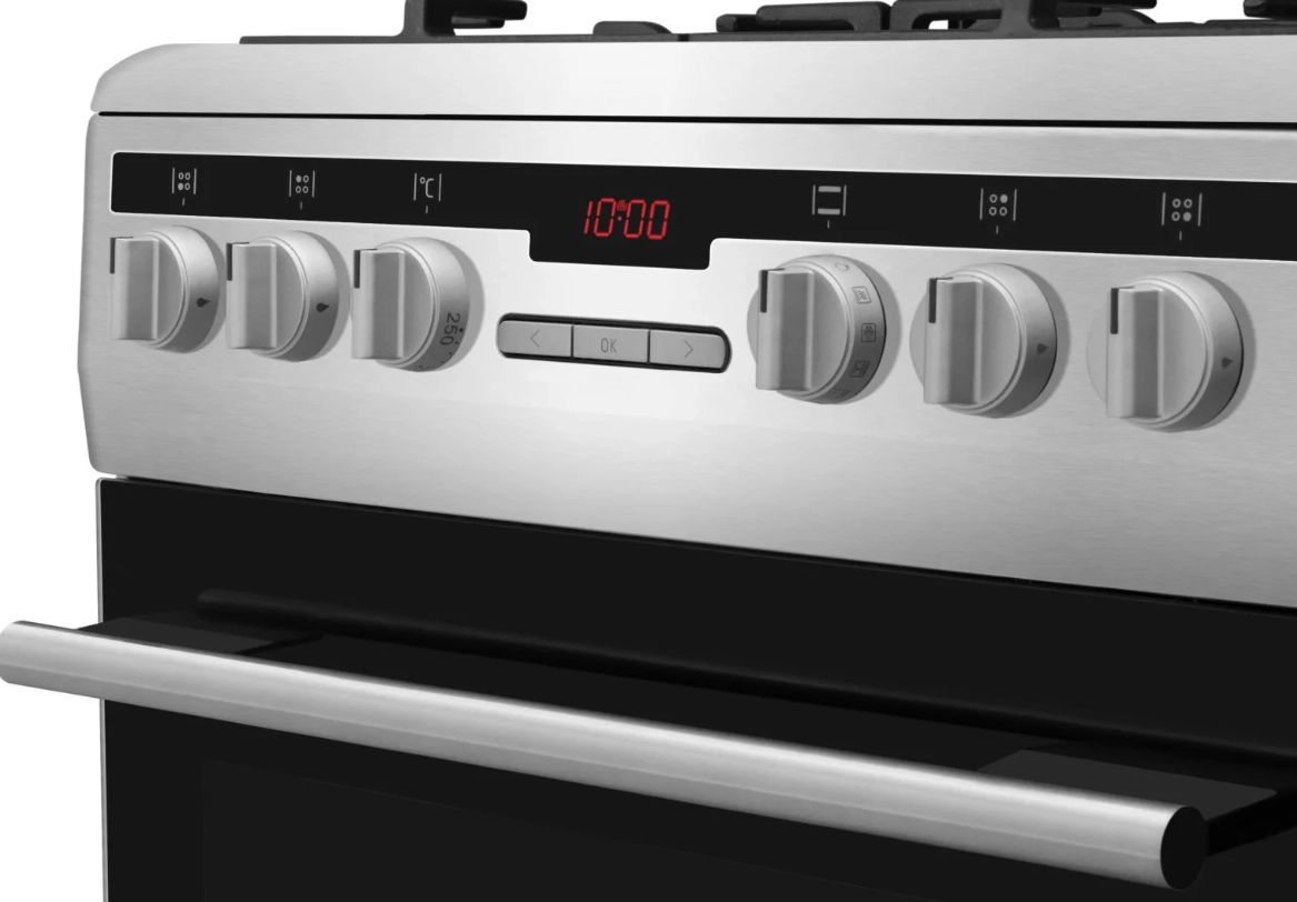 Kuchnia gazowo-elektryczna Amica 57GED3.31HZpTaDpA(Xx) PIZZA WOK Termoobieg