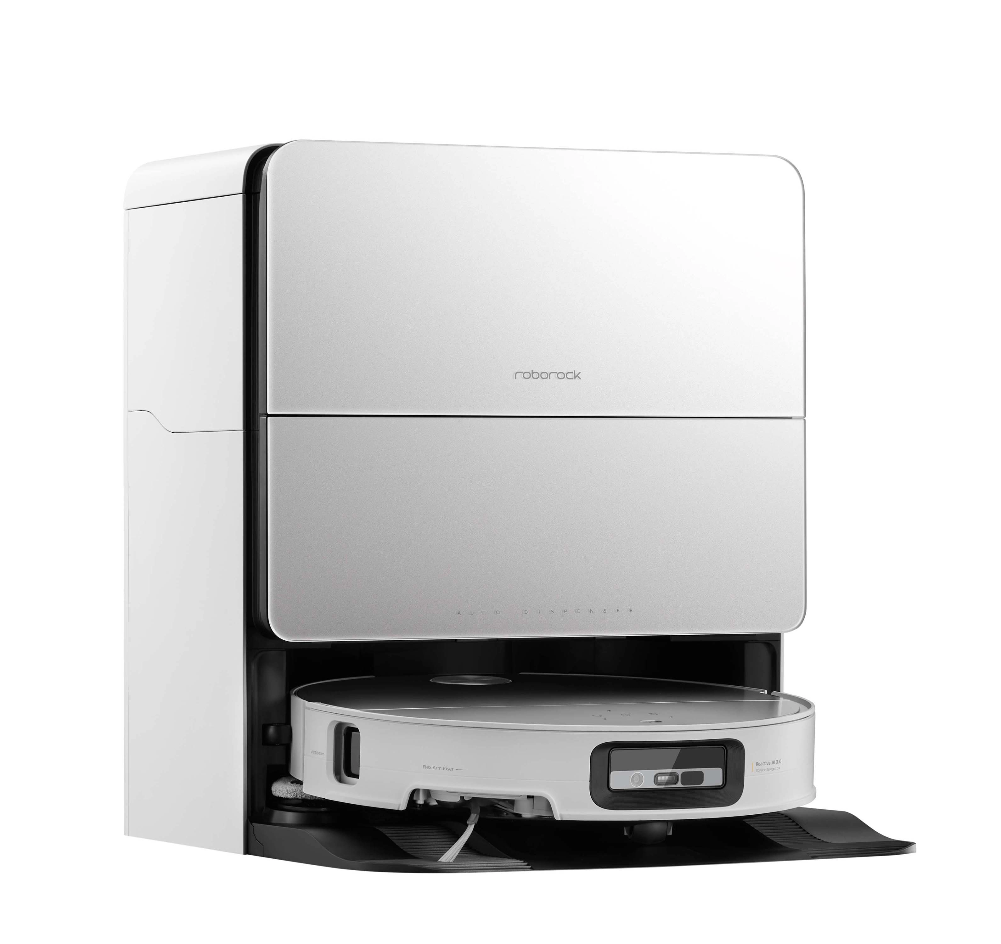 Roborock Saros 10 Funkcja mopowania Tworzenie mapy pomieszczenia 72dB Biały AI