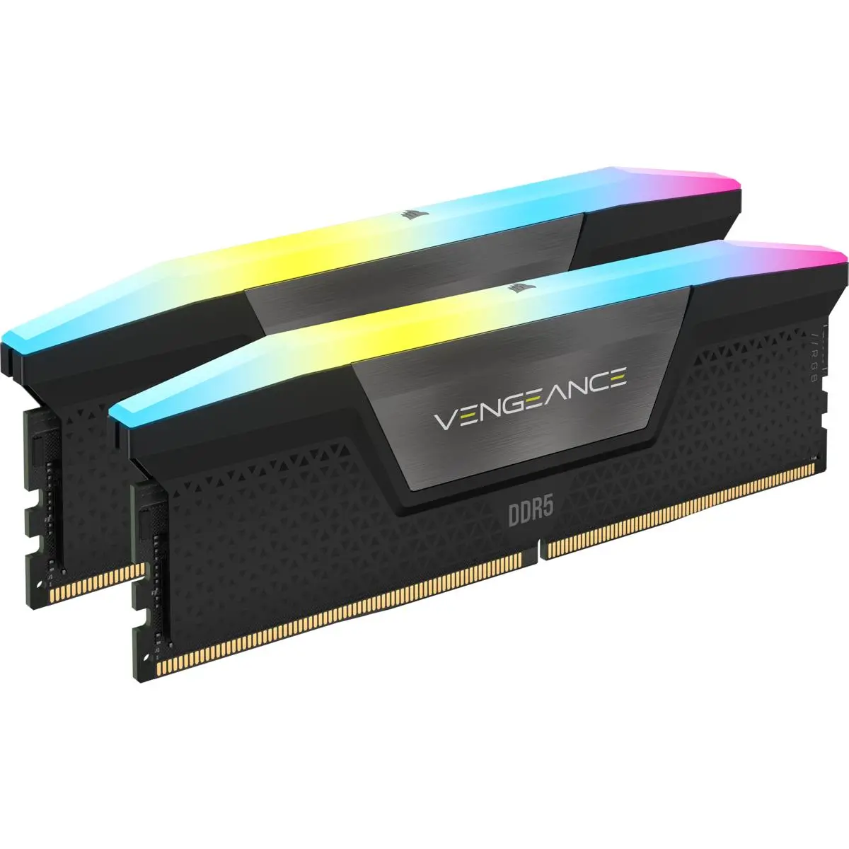 Pamięć RAM Corsair Vengeance RGB DDR5 96GB (2 x 48GB) 6400 CL32 Czarny