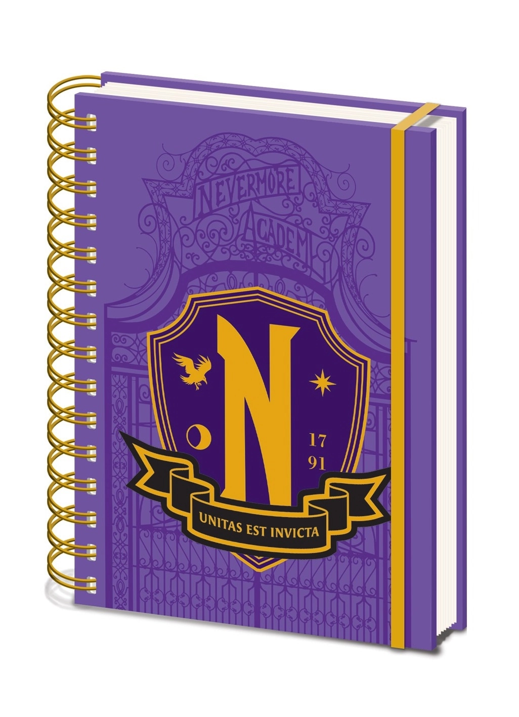 Notatnik Pyramid A5 Wednesday Nevermore Shield