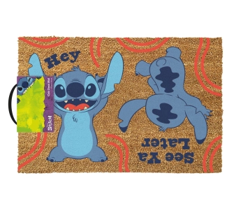 Wycieraczka Pyramid Coir Doormat Lilo And Stitch Hey/See Ya Later