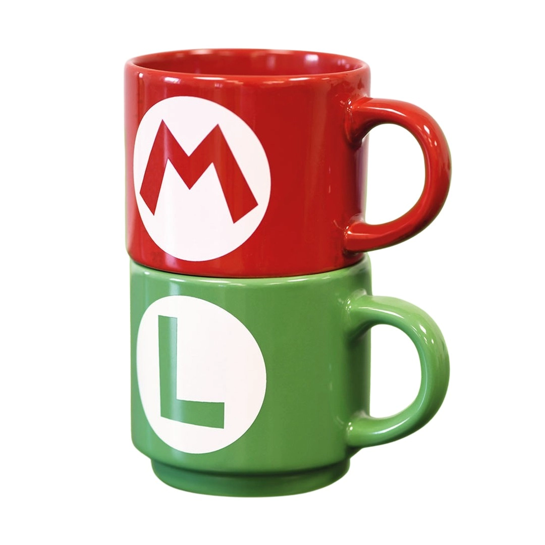 Kubek Pyramid Zestaw 2 kubków Mario i Luigi