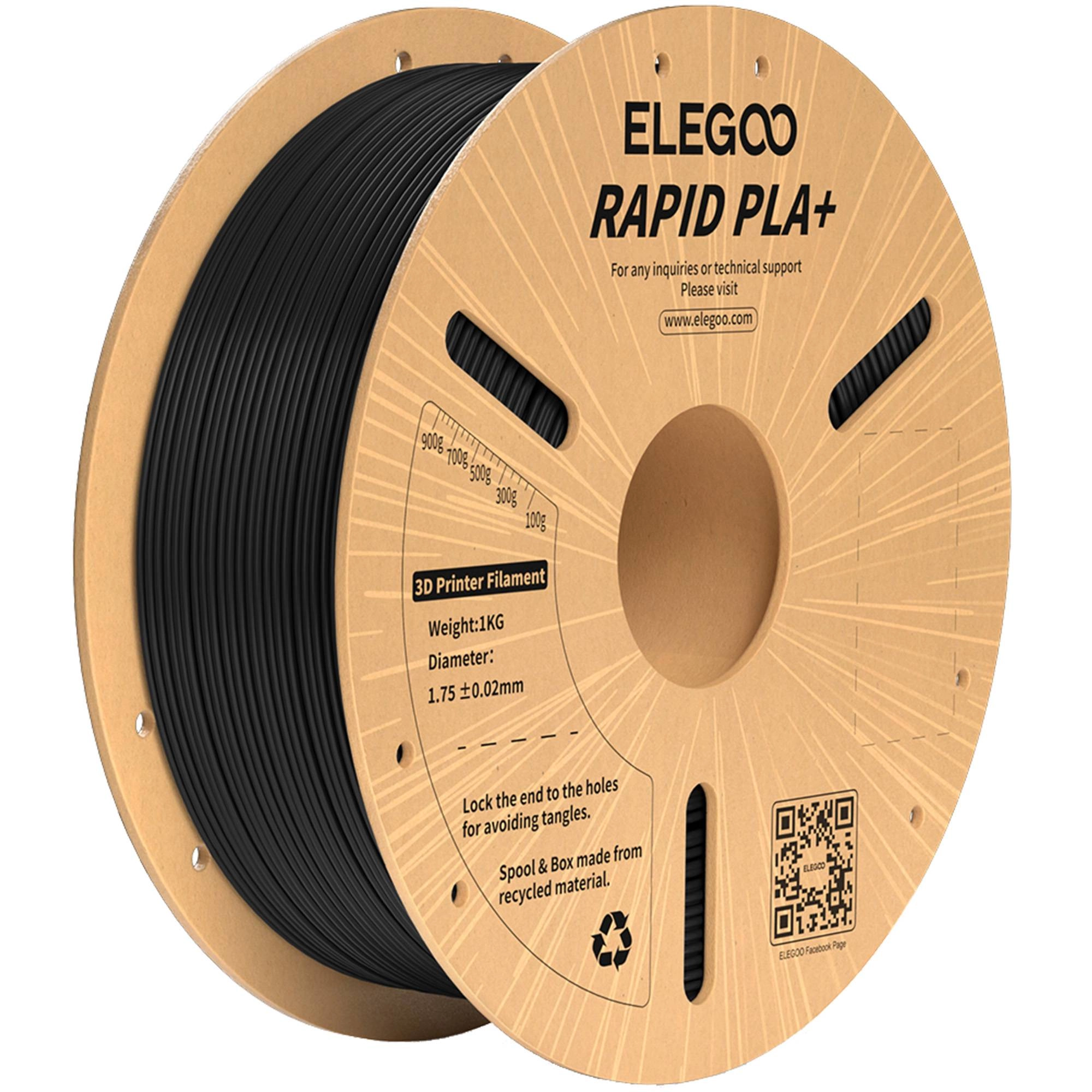 Filament Elegoo Rapid PLA+ Czarny