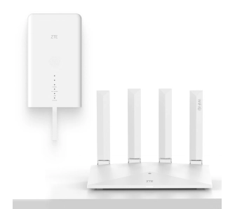 Router bezprzewodowy z 5G ZTE MC889 ODU Biały + T3000 IDU Biały