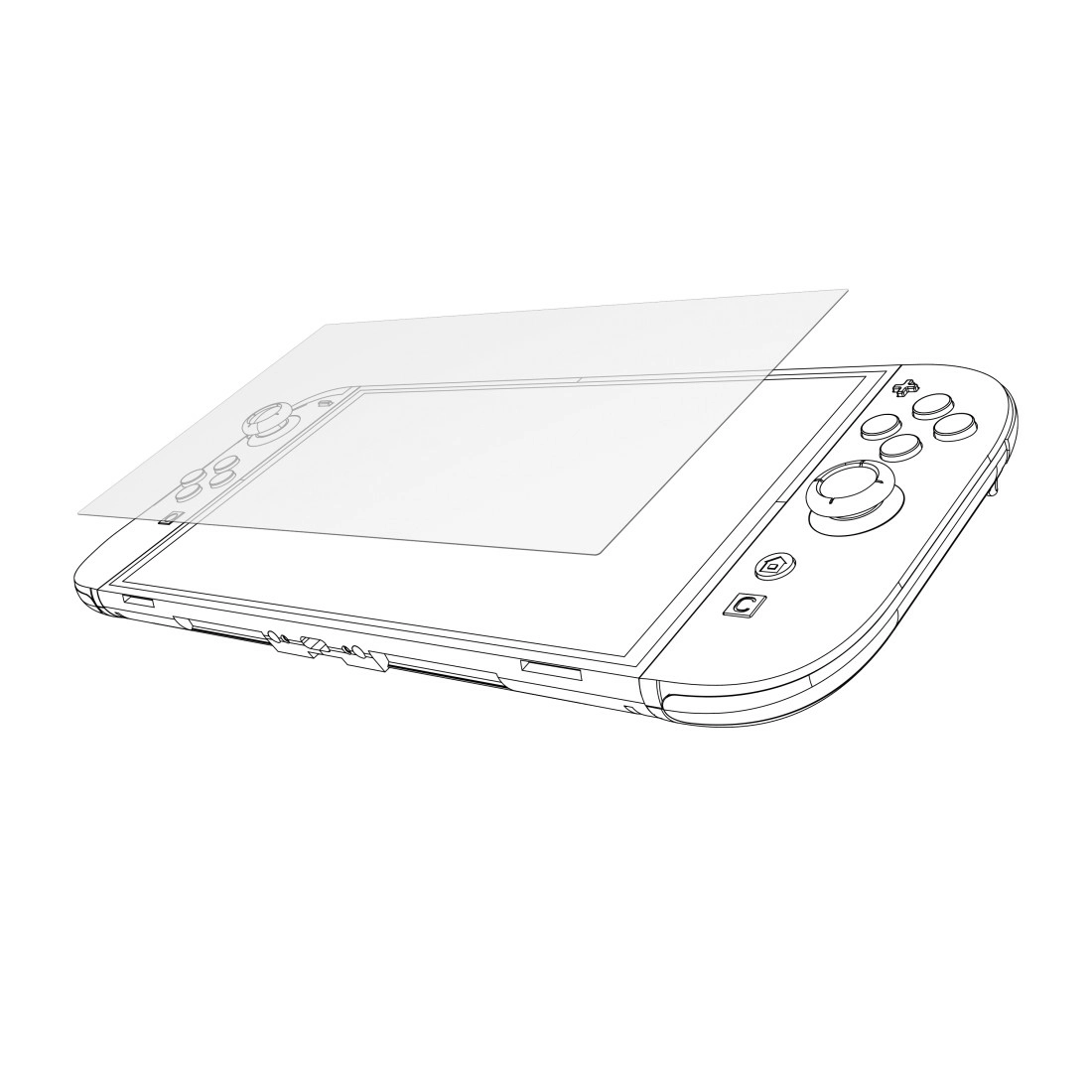 Szkło hartowane Hama 115534 uRage do Nintendo Switch 2