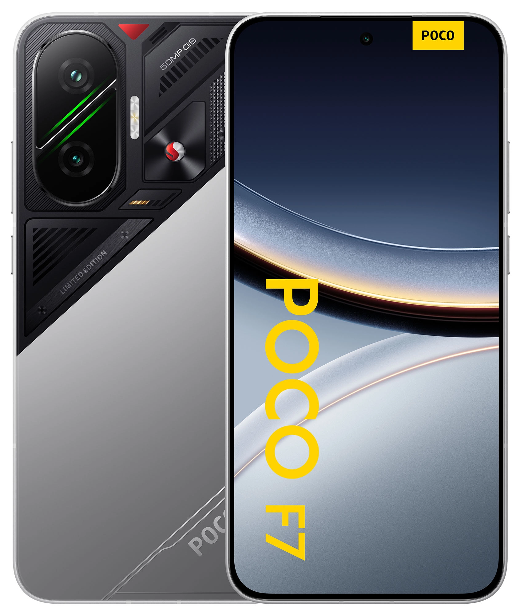 Smartfon POCO F7 12/512GB 6,83" 120Hz 50Mpix Srebrny