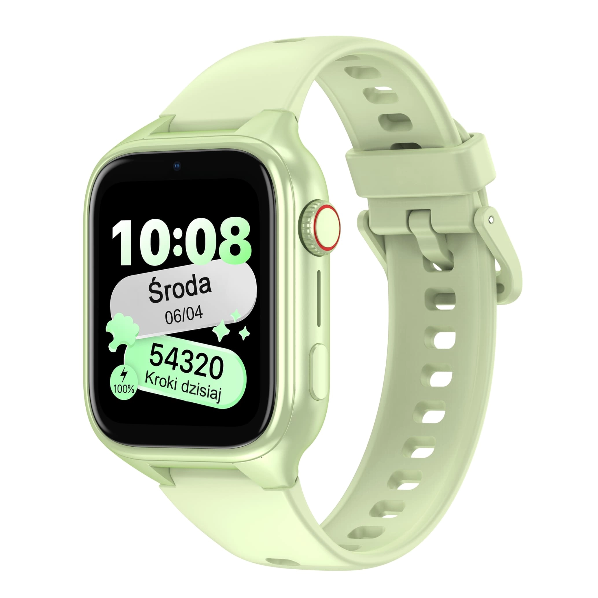 Smartwatch STELIO Junior 40mm LTE Pistacjowy
