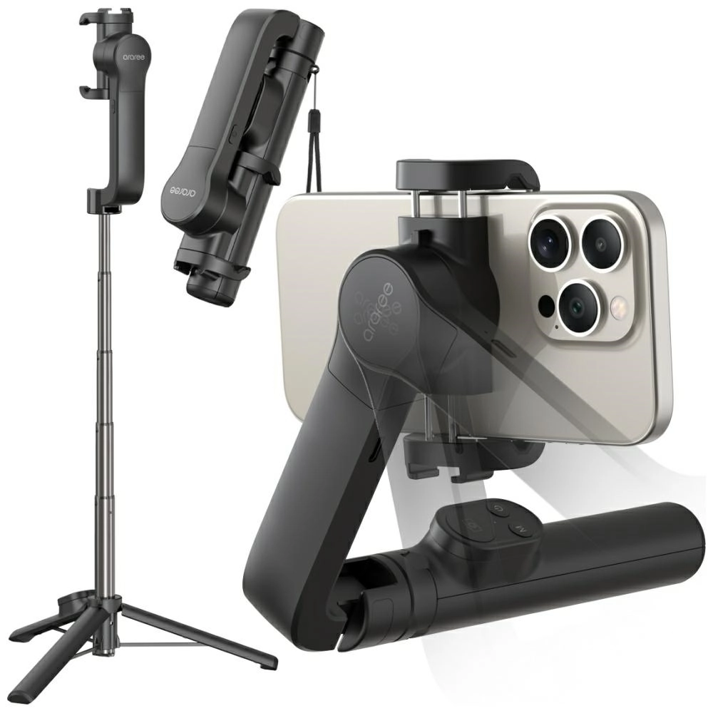 Selfie stick Araree Selfie Pod Gimbal 1X Czarny