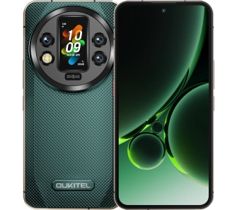 Smartfon Oukitel WP200 Pro 5G 24/1TB Funkcje AI 6,7" 120Hz 108Mpix Zielony