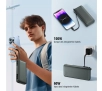 Powerbank 4smarts Enterprise 20000mAh 100W Wbudowany kabel USB-C Szary