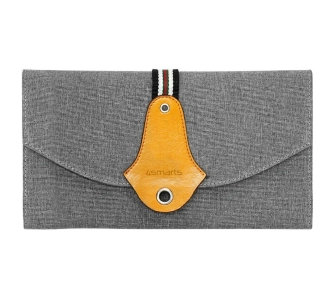 Ładowarka solarna 4smarts VoltSolar 20W 2xUSB-A Szary