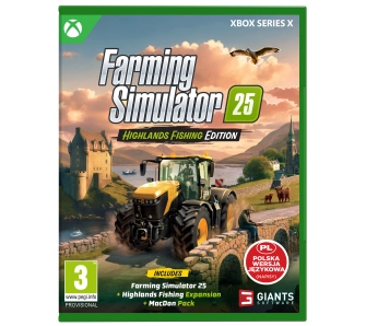 Farming Simulator 25 Highlands Fishing Edition Gra na Xbox Series X