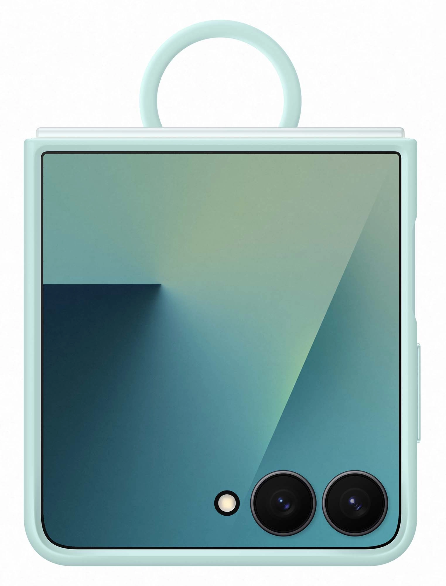 Etui Samsung Ring Case Z Flip7 Miętowy