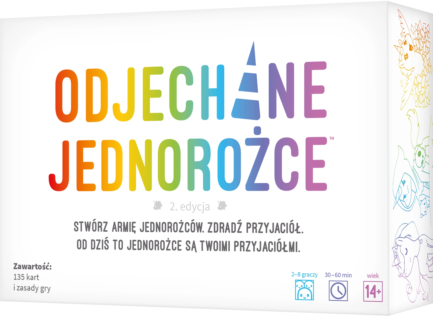 Gra karciana Odjechane Jednorożce (druga edycja)