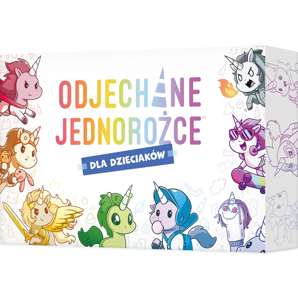 Gra karciana Odjechane Jednorożce dla dzieciaków