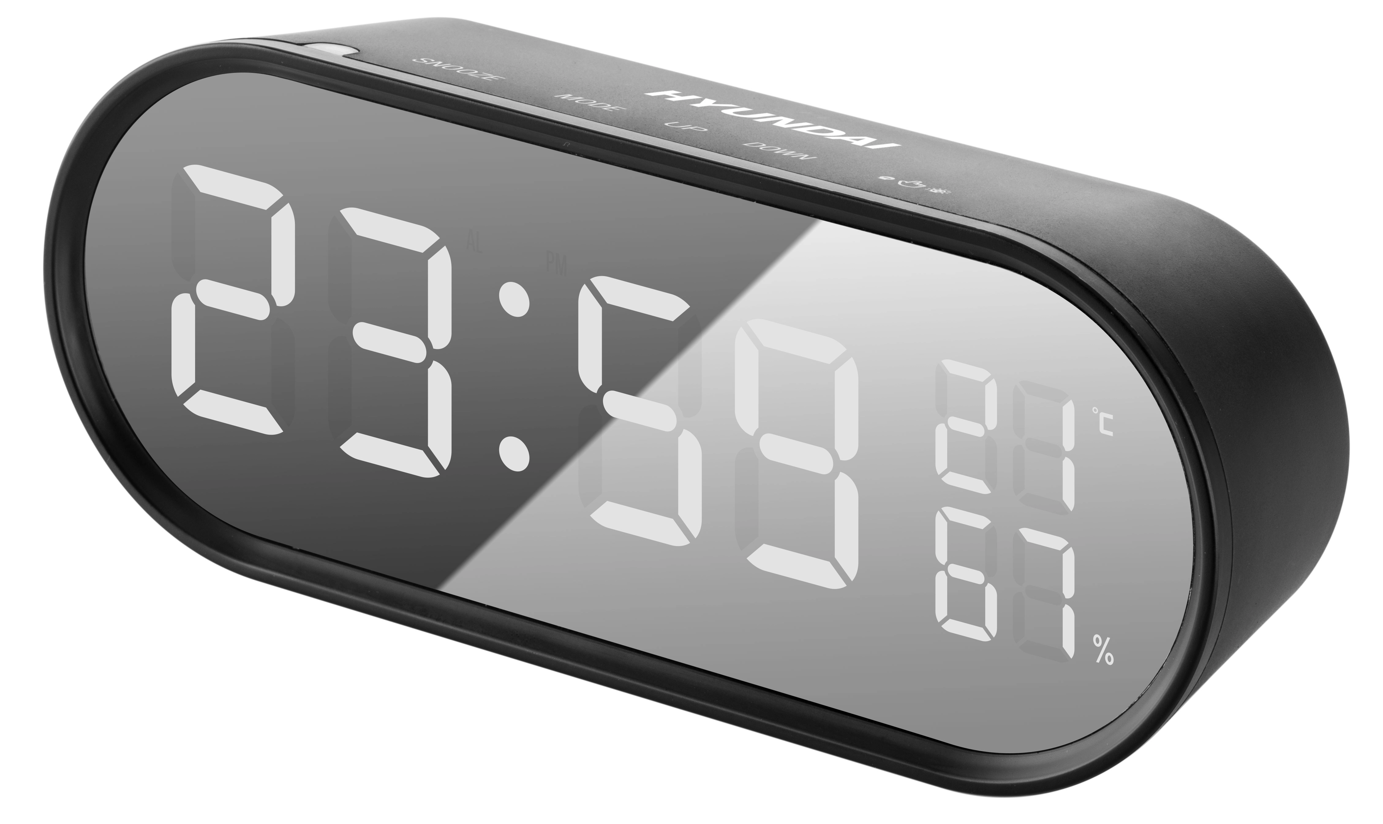 Budzik Hyundai AC 331 Czarny