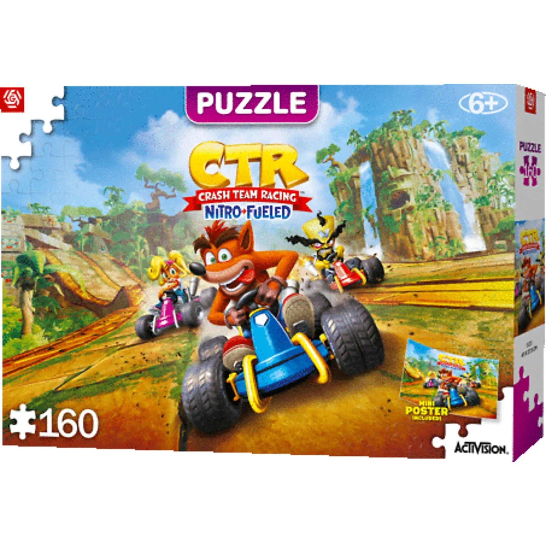 Puzzle Good Loot Crash Team Racing Nitro-Fueled 160 elementów