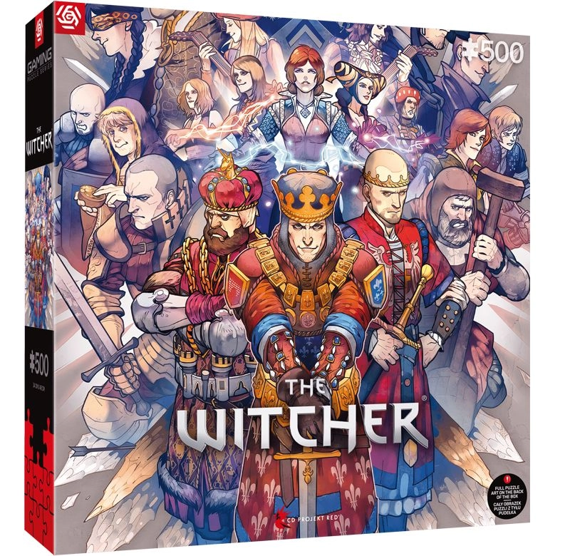 Puzzle Good Loot Wiedźmin Northern Realms 500 elementów