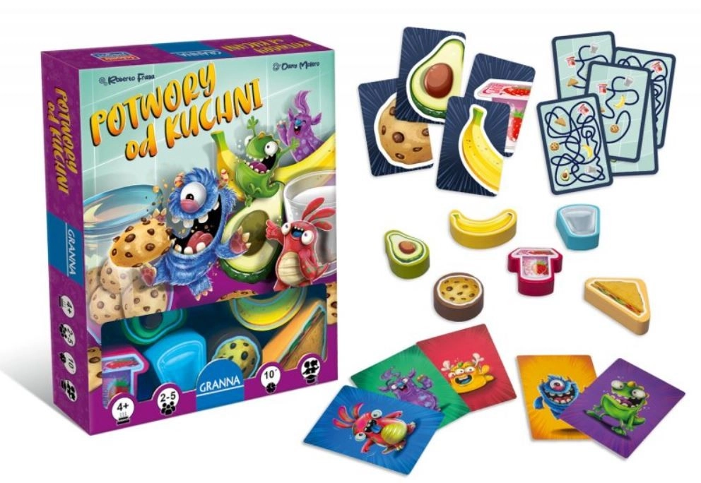 Gra planszowa Potwory od kuchni