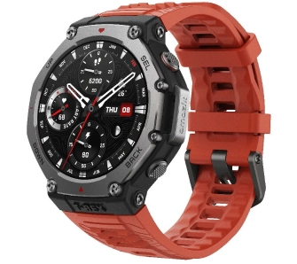 Smartwatch Amazfit T-Rex 3 Funkcje AI Czerwony