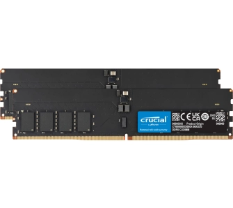 Pamięć RAM Crucial DDR5 CUDIMM 32GB (2x16GB) 6400 CL52 Czarny