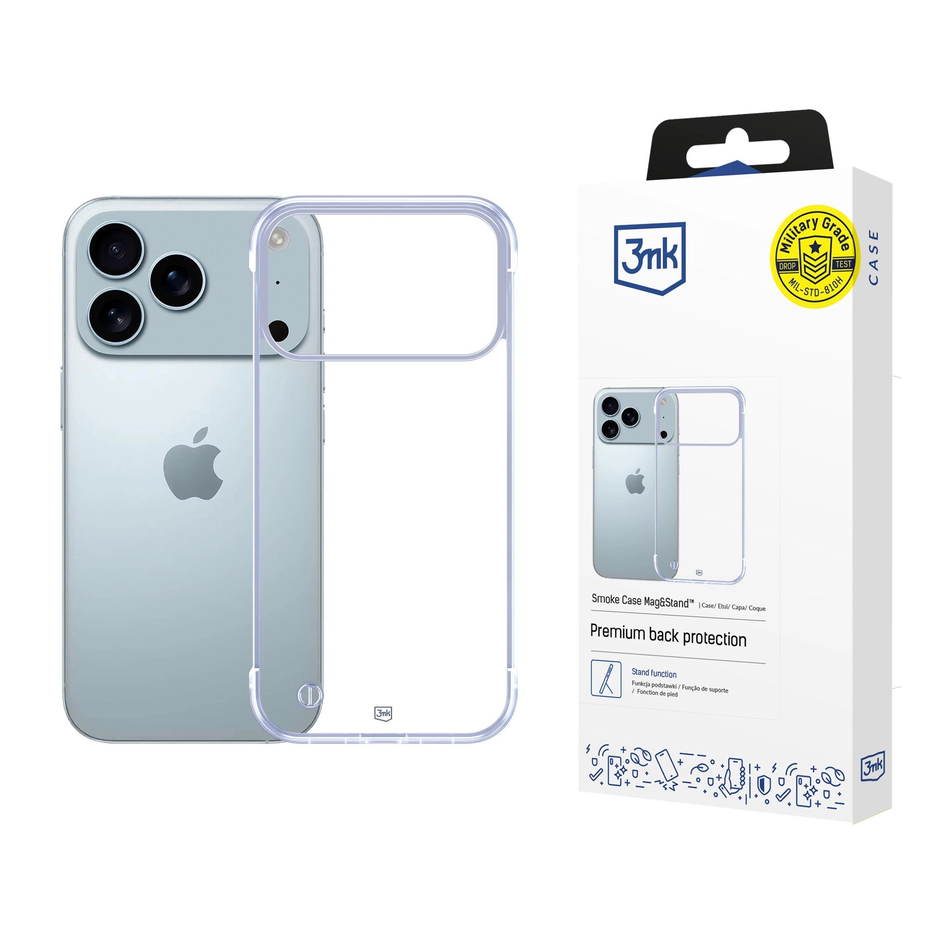 Etui 3mk Just20g Clear Case do iPhone 17 Pro Max