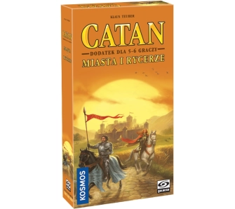 Rozszerzenie do gry Catan Miasta i Rycerze Dodatek dla 5-6 graczy