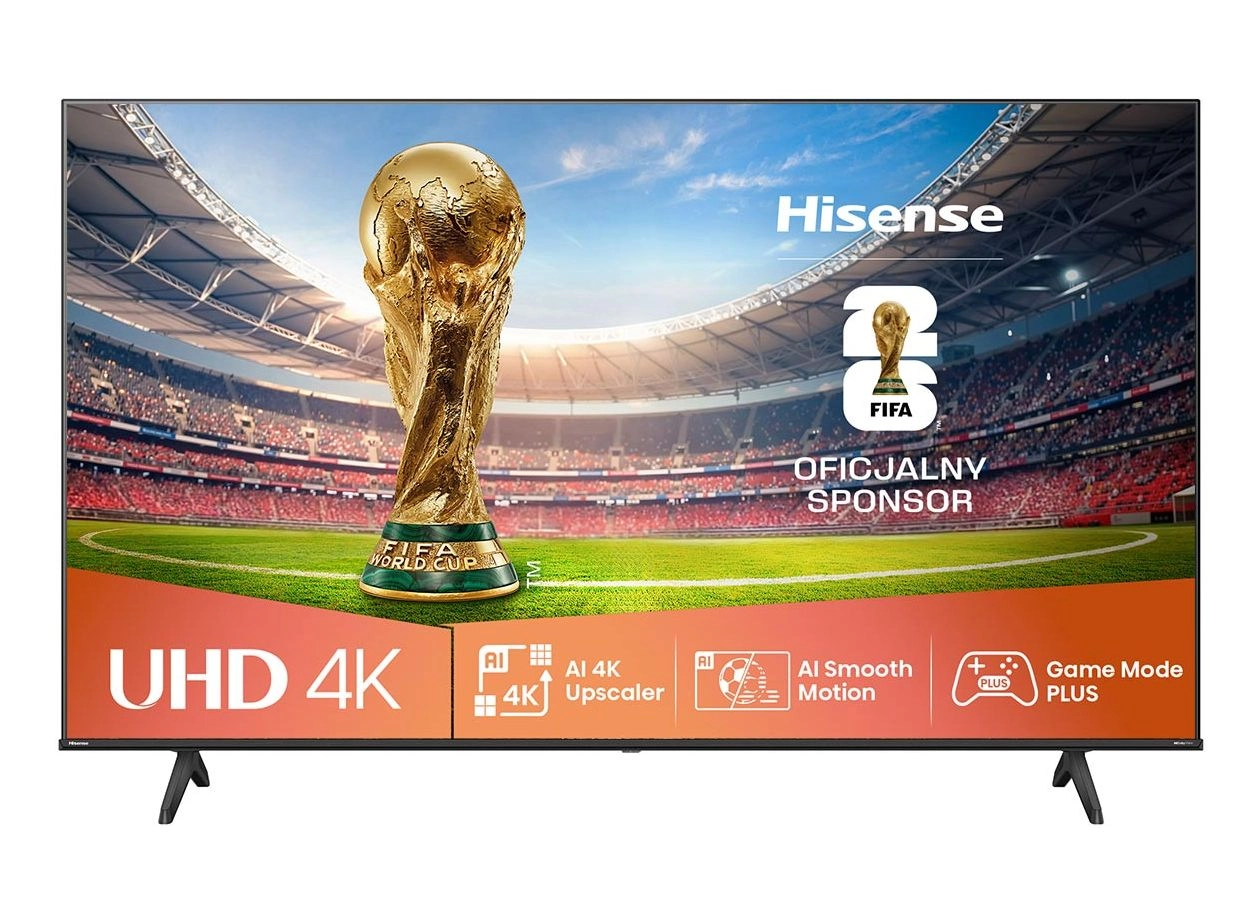 Hisense 55A6Q  55" LED 4K Smart TV Funkcje AI Dolby Vision HDMI 2.1 DVB-T2