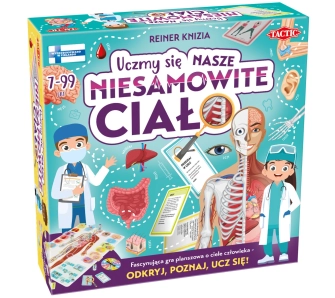 Gra planszowa Uczymy się. Nasze niesamowite ciało