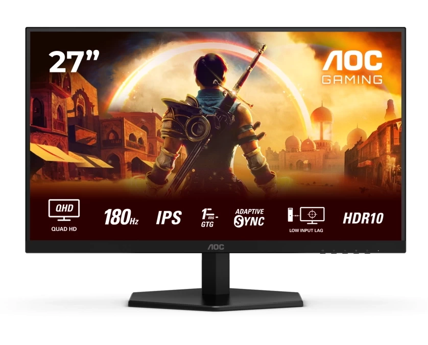 Monitor AOC Q27G42XE 27" 2K Fast IPS 180Hz 0,5ms MPRT Gamingowy