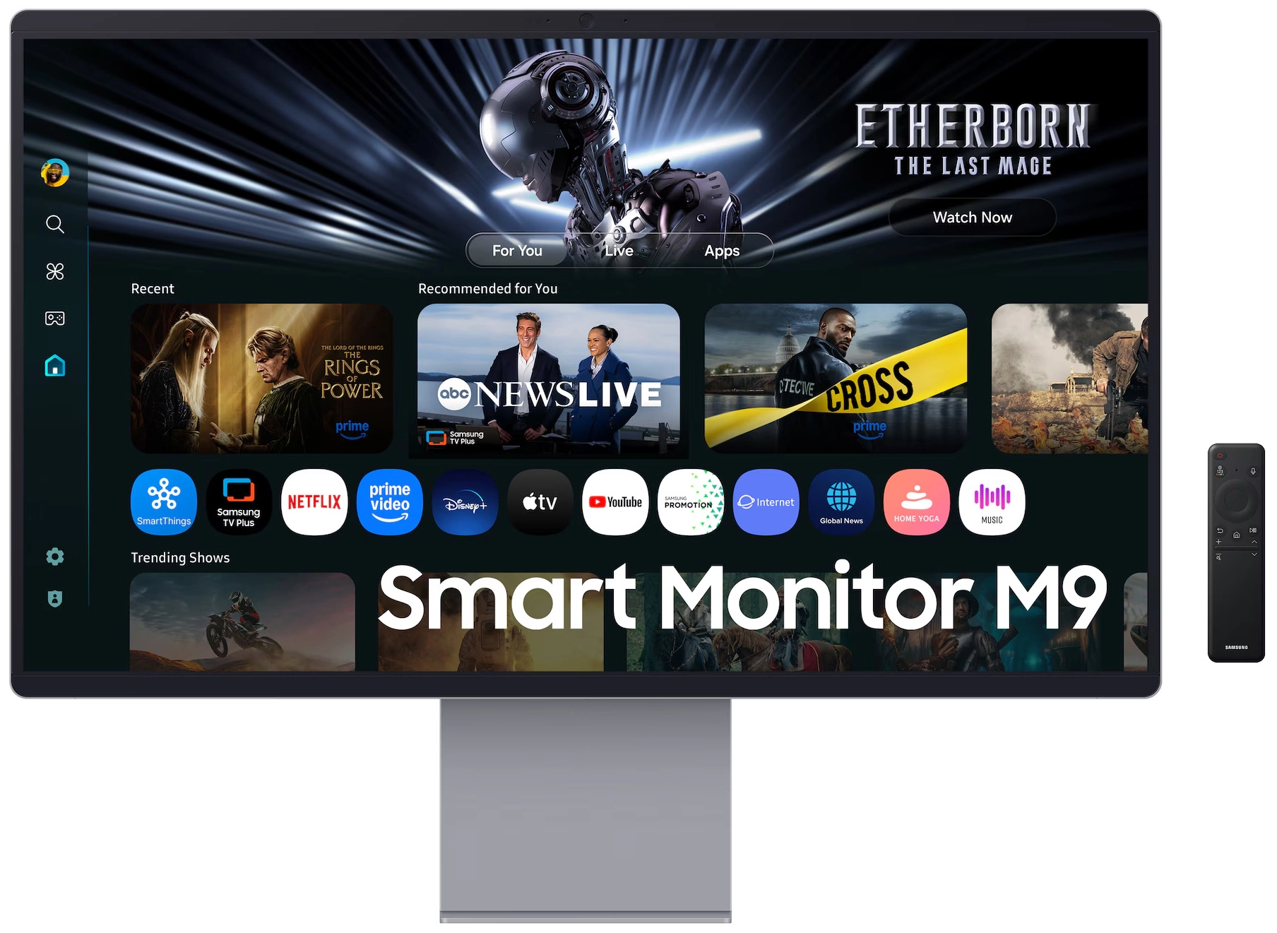 Monitor Samsung Smart M9 S32FM900SU 32" 4K OLED 165Hz 0,03ms Funkcje AI