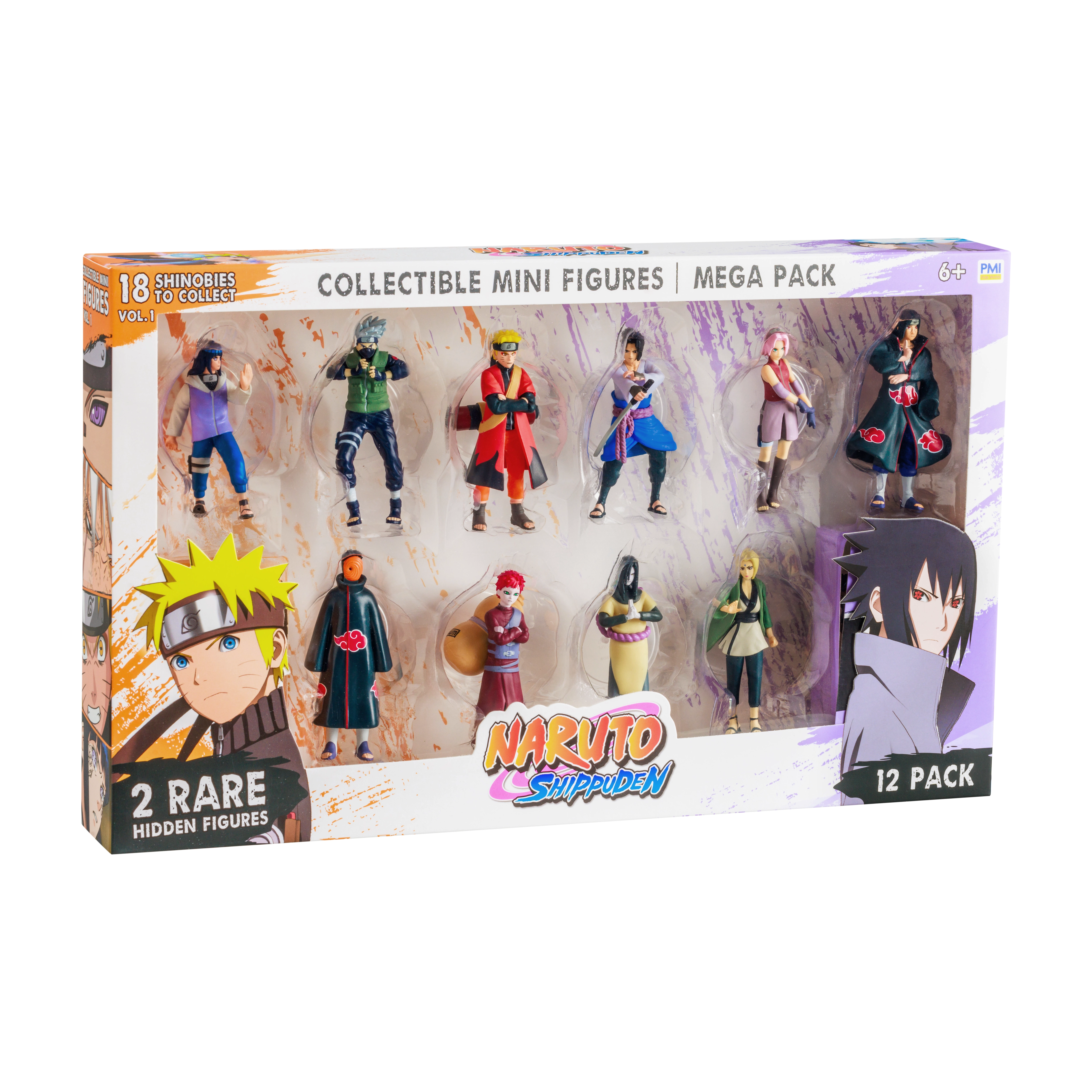 Figurka PMI Kids World Naruto Shippuden 12 pack