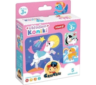 Puzzle Układam Koniki 45 elementów