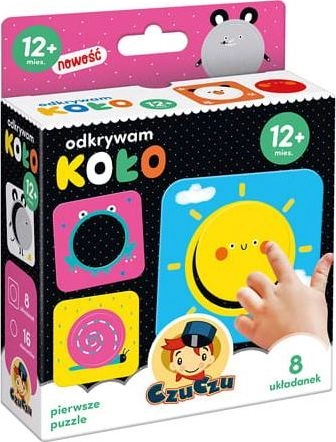 Puzzle Odkrywam koło 16 elementów