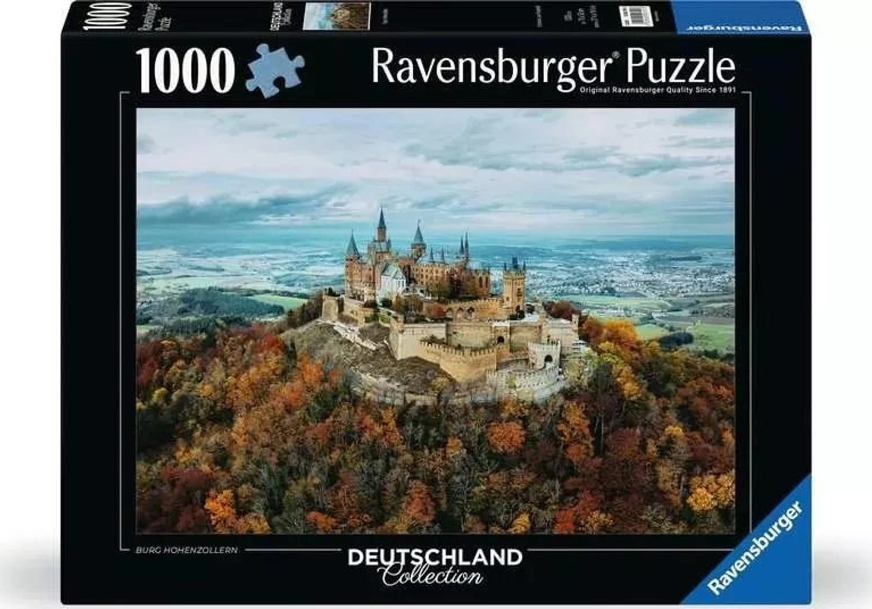 Puzzle Zamek Hohenzollernów 1000 elementów